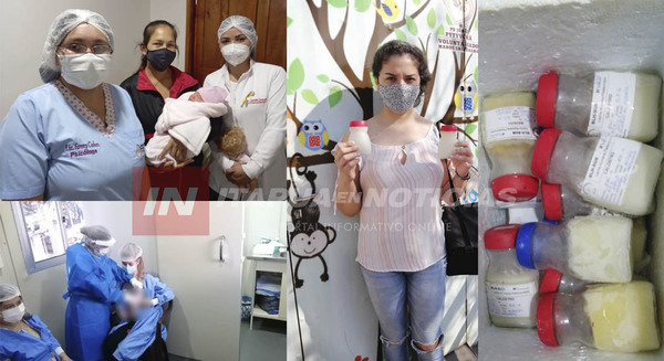 CENTRO DE LACTANCIA AYUDÓ A SALVAR VIDA DE UNA BEBÉ INTERNADA EN ENCARNACIÓN CUYA MAMÁ SE ENCONTRABA EN PTE. FRANCO - Itapúa Noticias