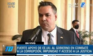 Fuerte apoyo de EE.UU. al Gobierno de Mario Abdo | Telefuturo
