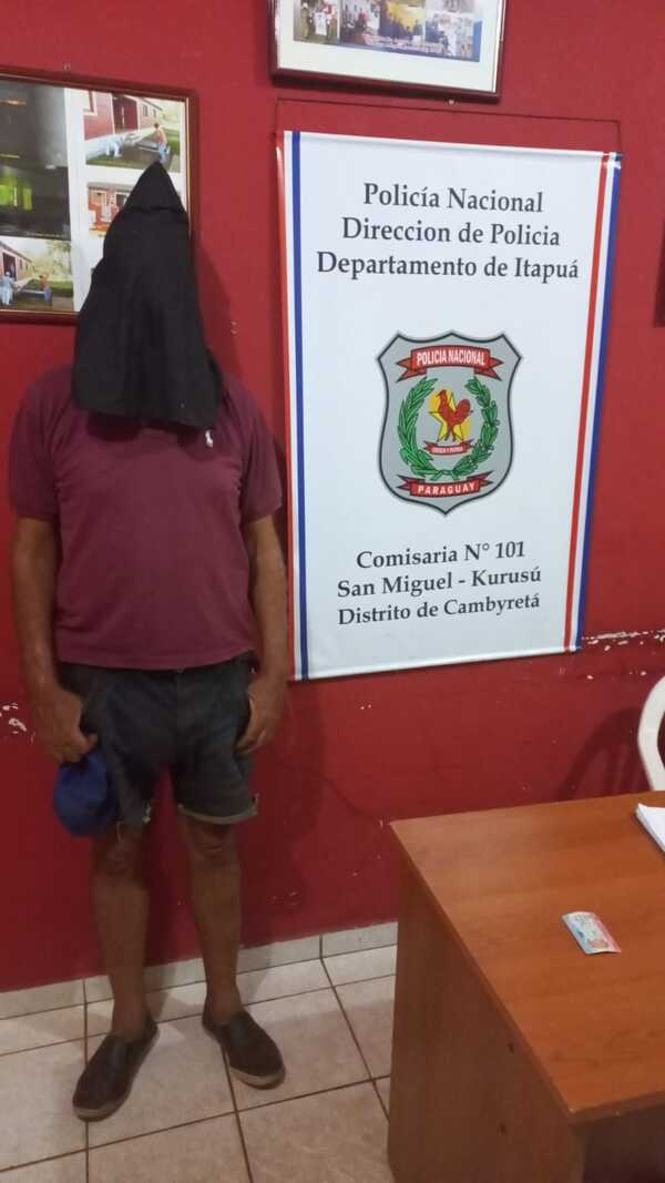 Hombre sup. se masturbaba frente a niños y quedó detenido