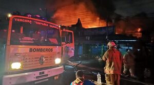 Nuevo incendio en el Mercado 4 de Asunción por problemas eléctricos - El Observador