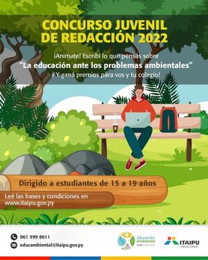 Convocan a jóvenes redactores a concurso sobre problemas ambientales