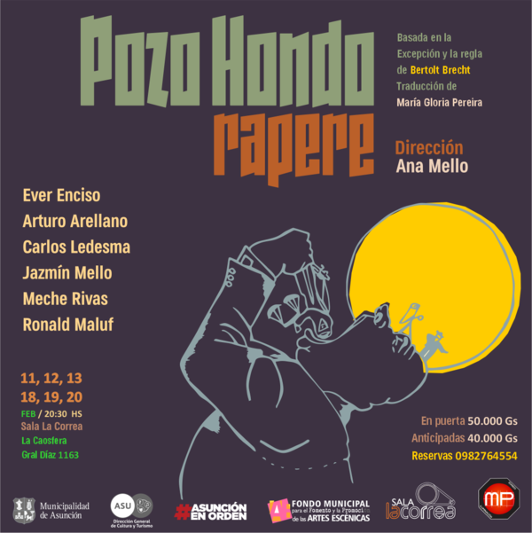 Este viernes se estrena la obra teatral "Pozo Hondo Rapere" en La Caosfera - .::Agencia IP::.