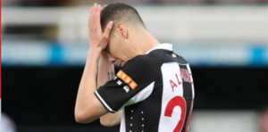 Almirón en Newcastle: apenas 52 minutos en los últimos 5 partidos