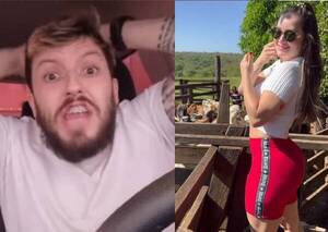 Crónica / [VIDEO] Youtuber ¡desconsolado! por modelo que ligó una estancia