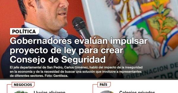 La Nación / LN PM: Las noticias más relevantes de la siesta del 9 de febrero