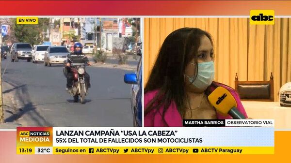 Regalarán cascos en campaña de concienciación sobre seguridad vial - Nacionales - ABC Color
