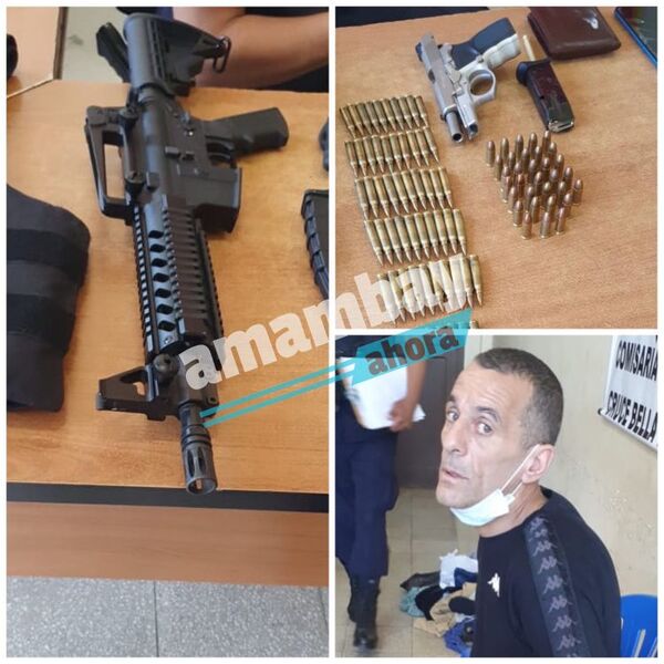 Uruguayo que transportaba arsenal en ómnibus fue detenido por la policía