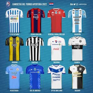 Las camisetas oficiales de la temporada 2022 - Cerro Porteño - ABC Color