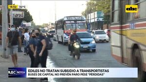 ¿En qué quedó el paro de transporte en Asunción? - ABC Noticias - ABC Color