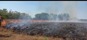Suman los casos de incendios de pastizales en Itapúa.