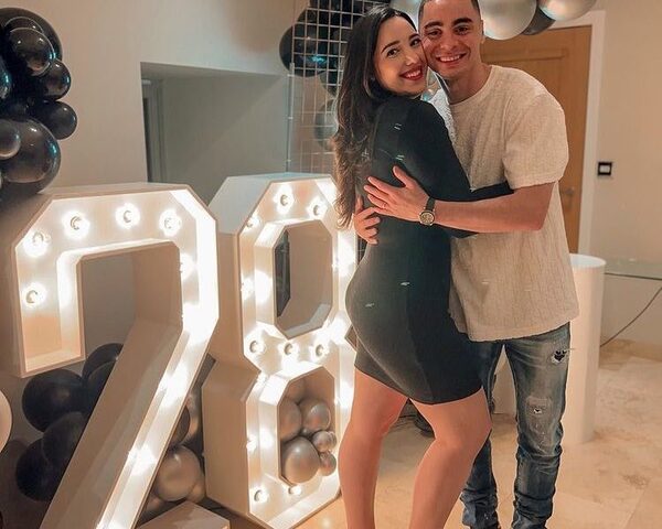 Cumple 28 de Almirón y la dedicatoria de su doña: “El hombre que me hace la mujer más feliz”