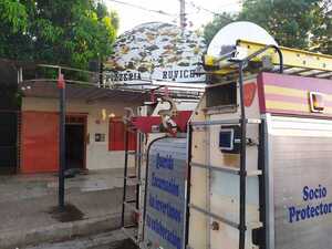 Principio de incendio en local gastronómico causó gran susto a vecinos en B° Pacú Cuá