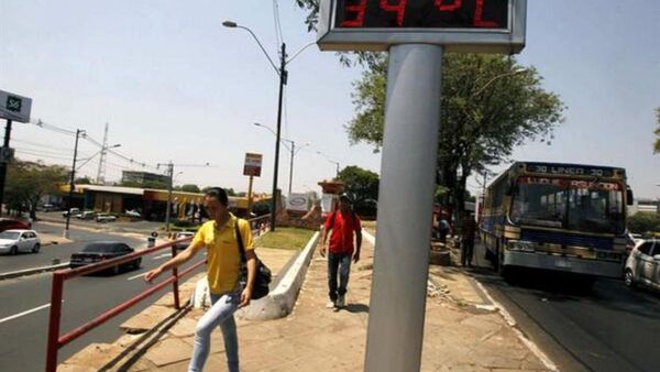 ¡A tomarle mucha agua! Pronostican un calor que quema para hoy