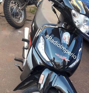Policía Nacional recuperó motocicleta que fue robada en el lado brasileño