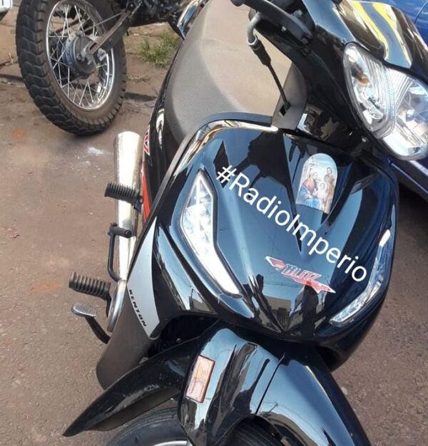 Policía Nacional recuperó motocicleta que fue robada en el lado brasileño