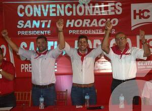 Crónica / Dupla Peña y Alliana oguereko respaldo de líderes de Central y capital