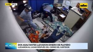 Dos asaltantes llevaron dinero de playero - ABC Noticias - ABC Color