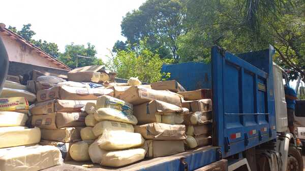 No contaban con Registro Sanitario: Incautan casi 2500 kilos de queso en una vivienda de Limpio