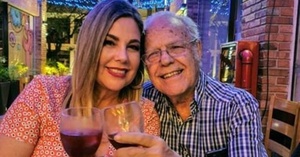 Bibi Landó celebró los 90 años de su padre