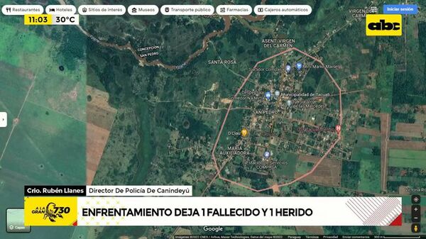 Enfrentamiento en Yasy Kañy: guardia fue abatido y policía quedó herido - Nacionales - ABC Color