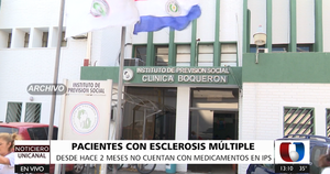 IPS: pacientes con esclerosis múltiple no cuentan con medicamentos hace dos meses