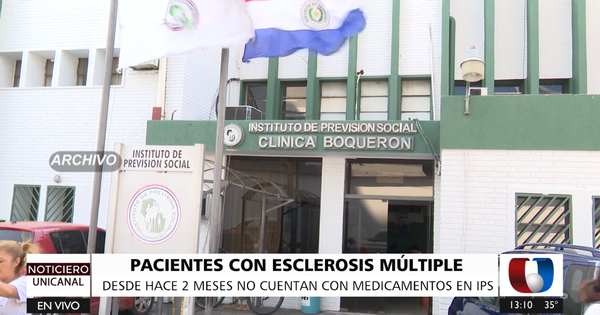 IPS: pacientes con esclerosis múltiple no cuentan con medicamentos hace dos meses