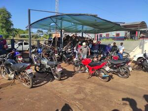 En Cambyretá son motociclistas lo que mayormente son multados