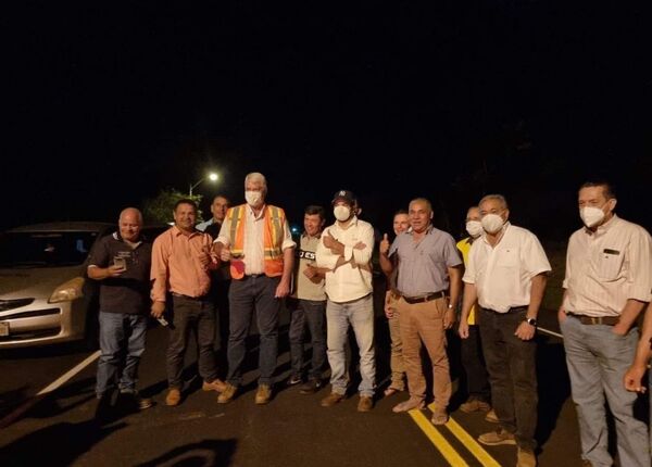 Caminos vecinales se convierten en nuevas vías asfaltadas en San Pedro y Caaguazú