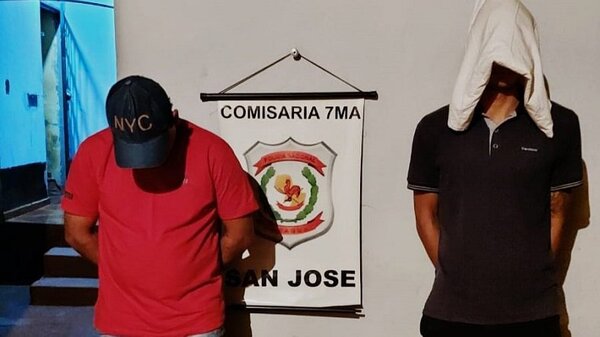Asaltantes detenidos tras ser perseguidos por sus víctimas | Noticias Paraguay