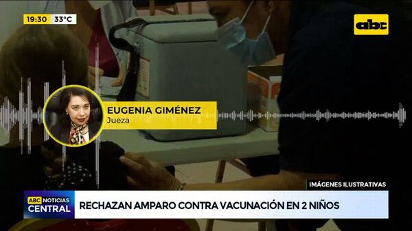 Rechazan amparo contra vacunación en dos niños - ABC Noticias - ABC Color