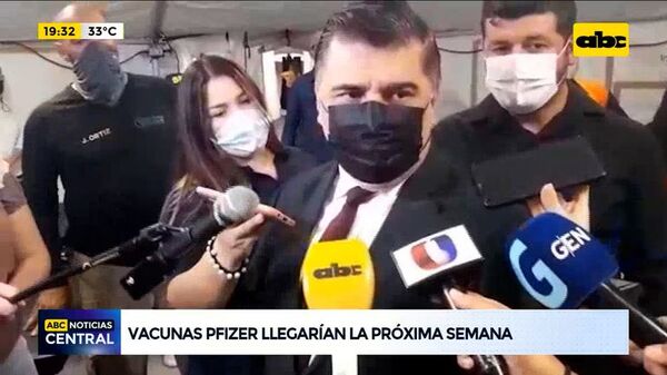 Vacunas Pfizer llegarían la próxima semana - ABC Noticias - ABC Color