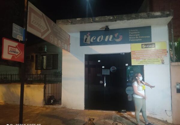 En asalto a local de cobranzas, se llevan más de G. 2.000.000 - Nacionales - ABC Color