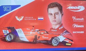 ¡Joshua Duerksen correrá en la F3 Regional FIA y su auto estará decorado con la bandera de Paraguay!