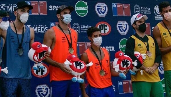 ¿Quién necesita salida al mar? Paraguay obtuvo oro en vóley de playa