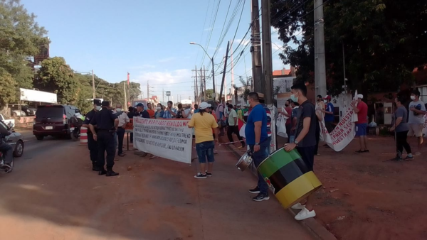 Manifestación por lentitud en obras de Tres Bocas - El Independiente