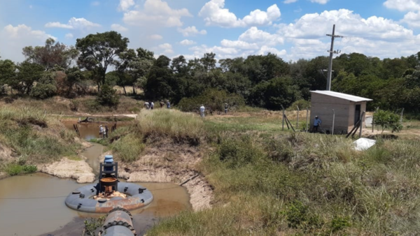 Pobladores denuncian bombeo del río Yhaguy - El Independiente