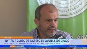 INVITAN A CURSO DE INGRESO EN LA UNA SEDE CHACO