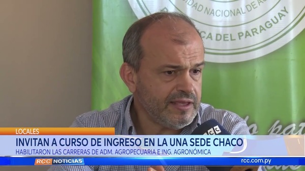 INVITAN A CURSO DE INGRESO EN LA UNA SEDE CHACO