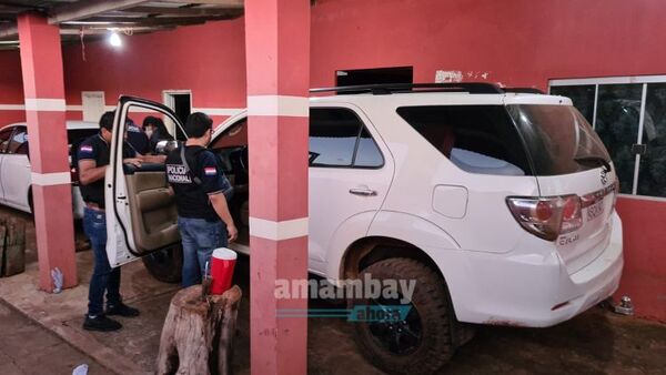 Policía encuentra camioneta utilizada por asesinos de Adilson Arrúa Galeano