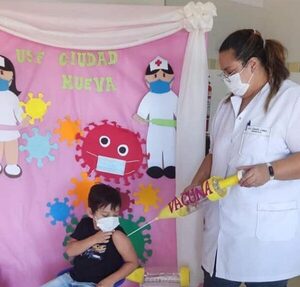 Vacunación, juegos y charlas en USF Ciudad Nueva