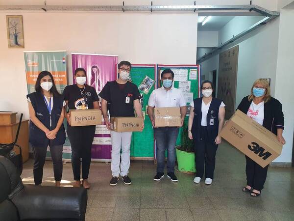 Personal de salud de Itapúa recibió más de 1.000 equipos de protección individual