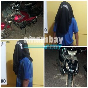Aprehendieron a dos hombres que intentaban vender motos hurtadas