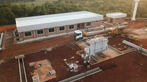 Subestación de la ANDE registra 80% de avance, en Santa Rita - La Clave