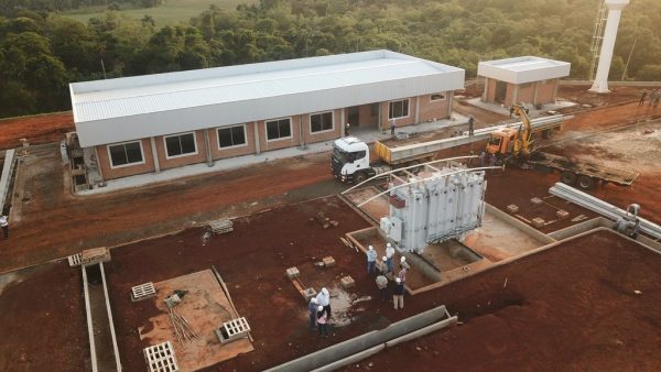 Subestación de la ANDE registra 80% de avance, en Santa Rita - La Clave