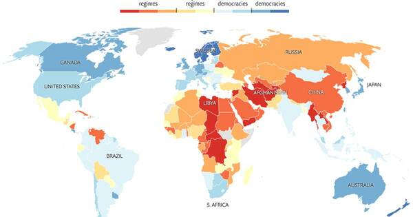 La Nación / The Economist ubica a Paraguay en el estatus de “regímenes híbridos”