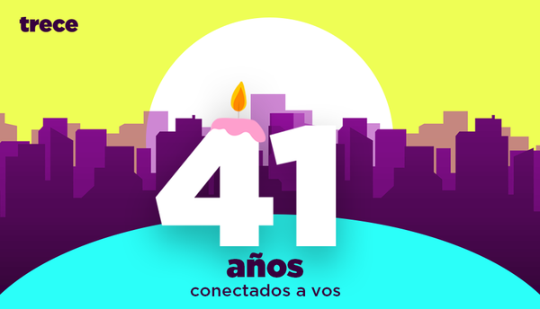 ¡Trece cumple 41 años al aire!