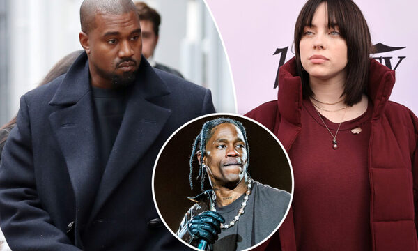 Kanye West le exige a Billie Eilish una disculpa para Travis Scott y ella le responde