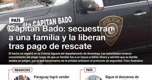 La Nación / LN PM: Las noticias más relevantes de la siesta del 11 de febrero