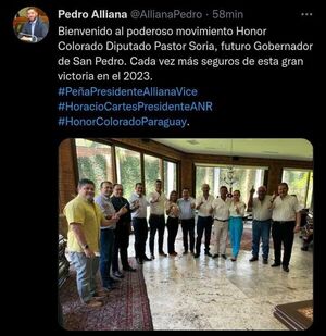 Pastor Soria, diputado por San Pedro, deja Añetete y se suma a HC - Nacionales - ABC Color