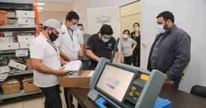 La Nación / TSJE ya envío máquinas de votación para las elecciones en Itacuá y Nueva Asunción